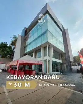 Jual Gedung Komersil Cocok Utk Usaha/Kantor di Kebayoran Baru Jakarta