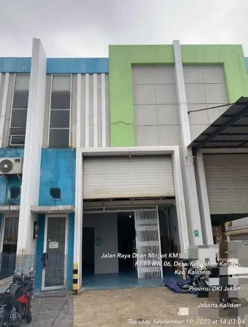 Dijual gudang Bizpark Daan Mogot Kalideres, 3 lantai harga miring