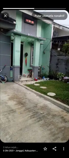 Dijual rumah nyaman, sdh dipagar, hrg terjangkau di Citra Indah City