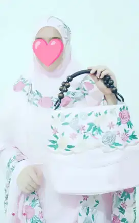 Mukena Bordir  Tas