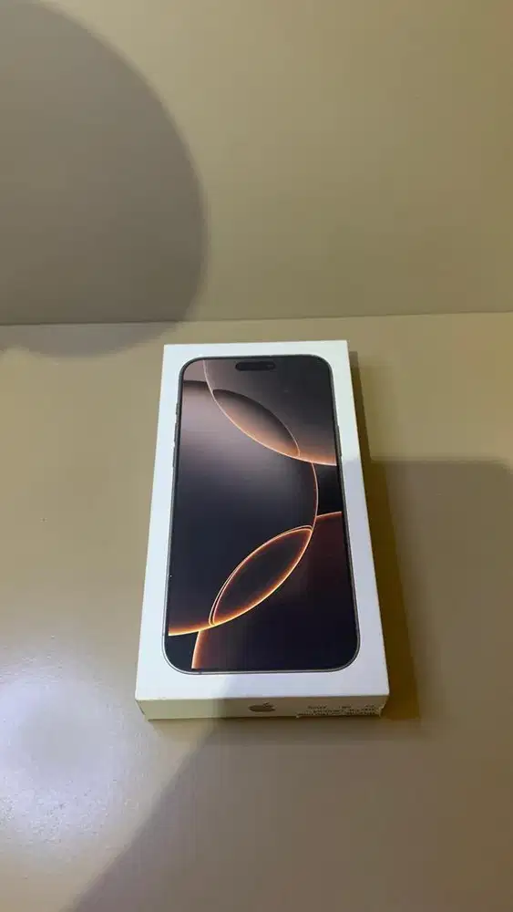 Dijual new Iphone 16 Promax Dessert Titanium 256gb iBox