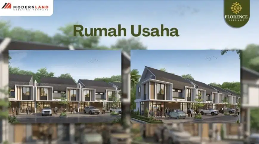 Ruko/Rumah Usaha Di Jakararta Garden City-Lokasi  Di Florence Village