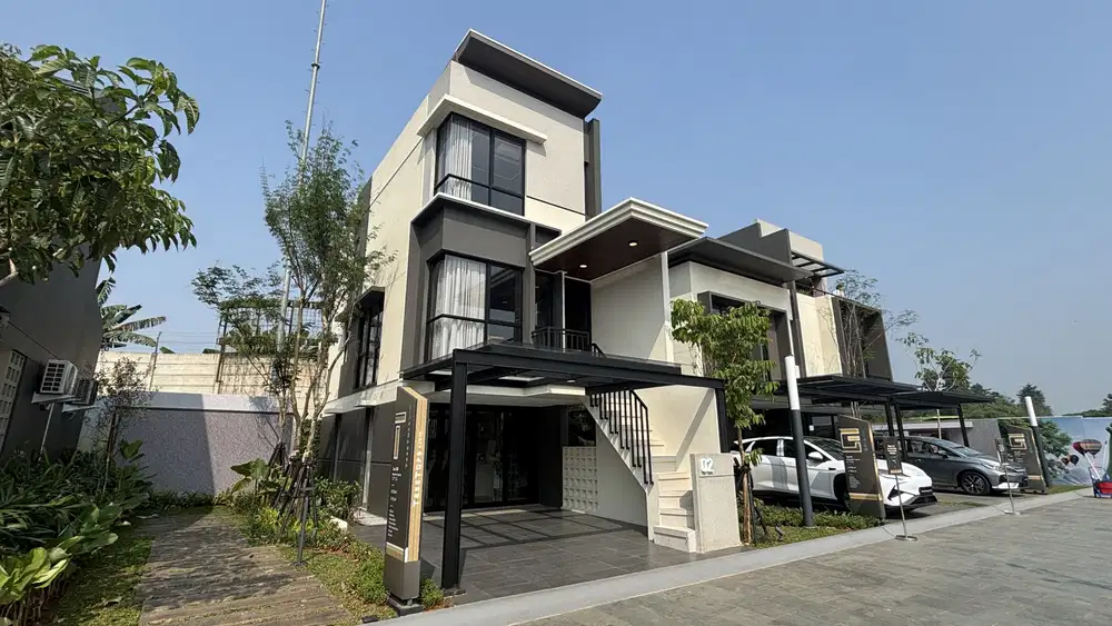 Jual rumah minimalis 3 lantai Treetops Park Serpong Tangerang