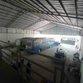 Di sewakan gudang siap pakai di jalan utama Cisauk
