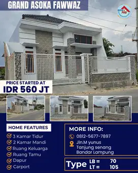 RUMAH MEWAH PINGGIR JALAN RAYA
