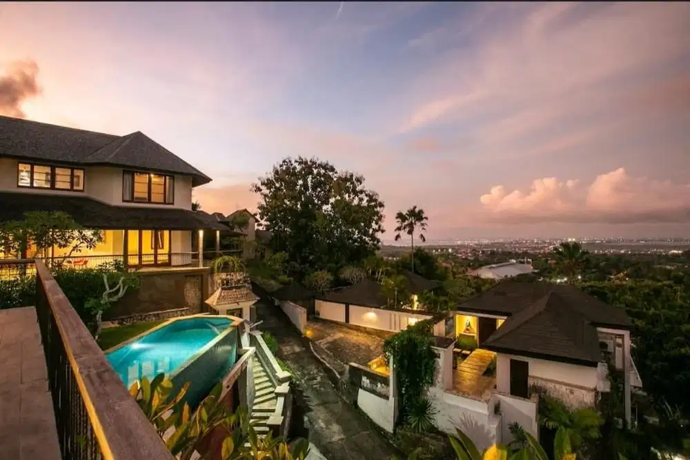 Villa full view jimbaran badung