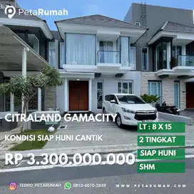 villa siap huni termurah citraland gamacity letda sujono dan pancing