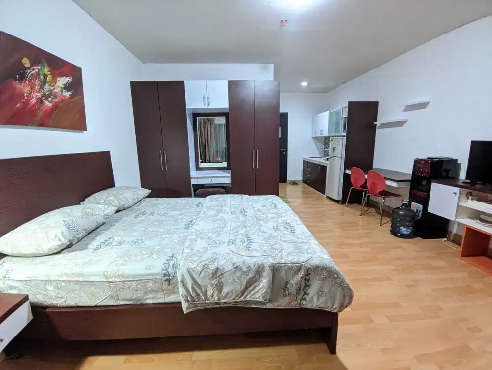 DIJUAL APARTEMEN TAMAN SARI SEMANGGI TYPE STUDIO FULL FURNSIHED