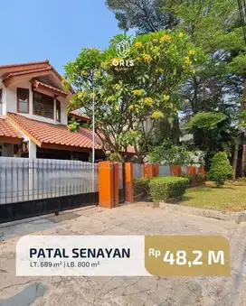 Premium Area Dijual Rumah Asri di Patal Senayan Jakarta Selatan