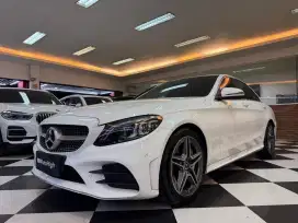 DP10% [Km19.000] C300 AMG 2019 White Reg 2020 #AUTOHIGH
