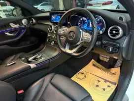 DP10% [Km19.000] C300 AMG 2019 White Reg 2020 #AUTOHIGH