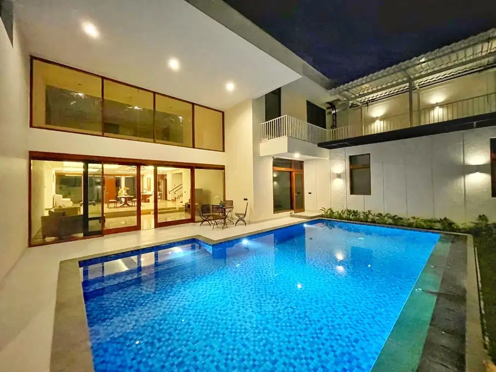 Permata Hijau, jalan lebar, tenang, lux, Spool