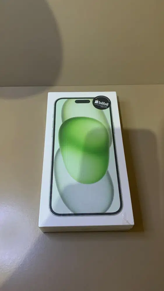 Dijual New Segel iPhone 15 Plus Green 128gb iBox