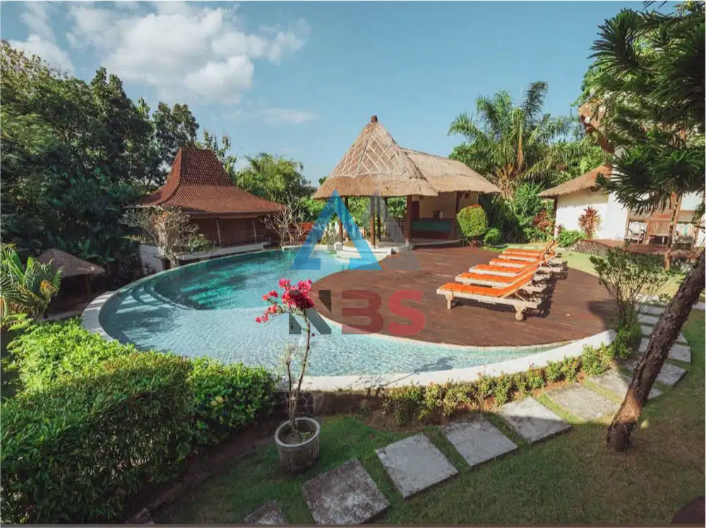 DIJUAL VILLA MEWAH DENGAN VIEW SAWAH DAN TAMAN LOKASI CANGGU