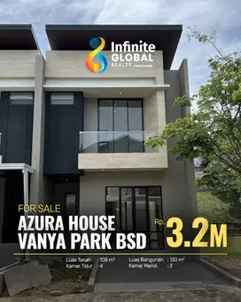 For Sale Vanya Park Cluster Azura House Bsd