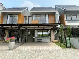 Rumah modern tropis 7x12 cluster Elaia Citra Garden Serpong BSD