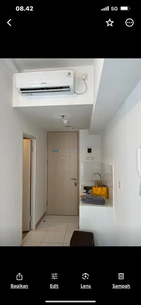 Disewakan Apartemen Tokyo Riverside Type Studio 21m2 Furnish 15 jt/thn