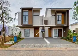 Rumah modern minimalis dekat Stasiun KRL dan Tol AEON BSD Serpong