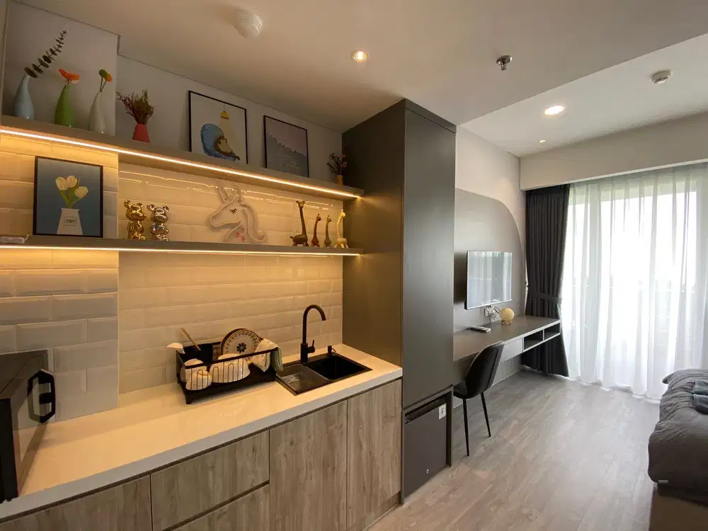 Di Jual Apartemen type Studio Nuvasa Bay Full Furnish