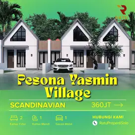 Dijual Rumah Murah di Boyolali model Scandinavian