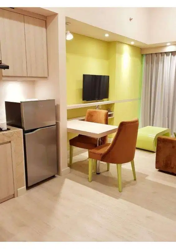 dijual apartemen casa de parco full furnish lantai atas