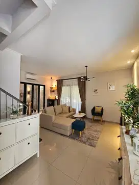 Rumah Smart Home Brand New Furnished di U House Bintaro