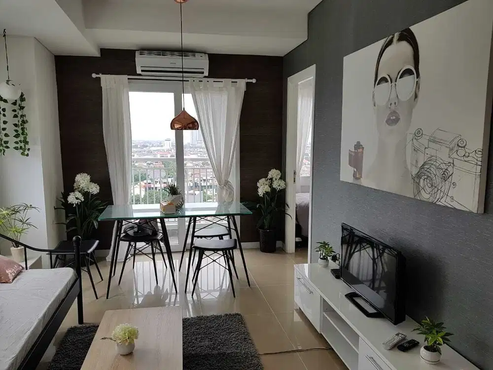 Apartemen Metro Park 2Br dekat Tol Kebon Jeruk, ISTA, Puri Indah, Rs