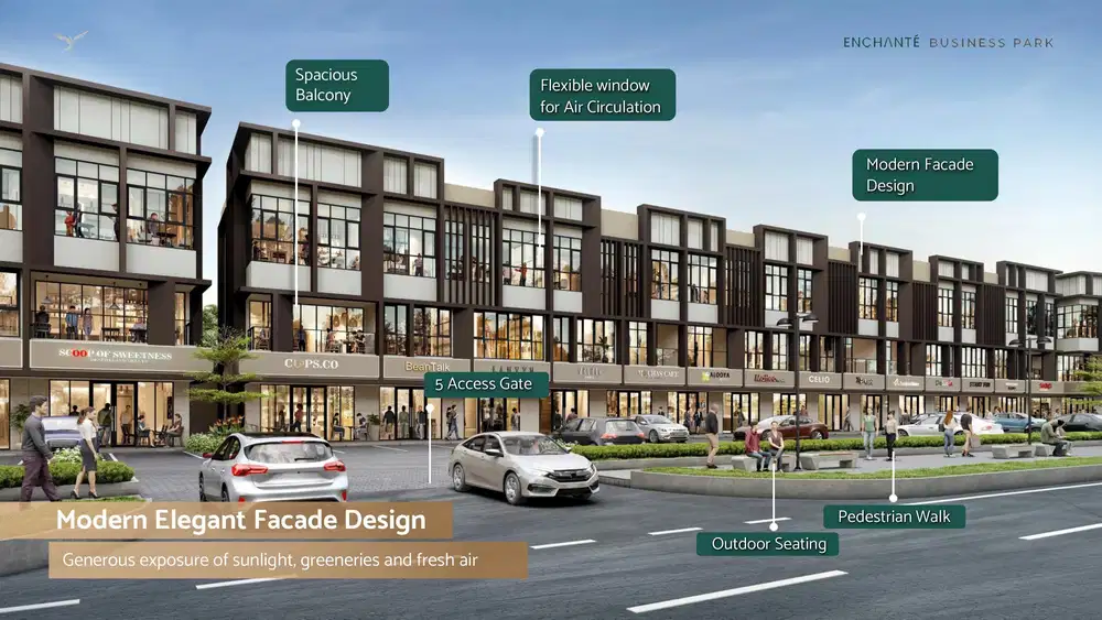 Dijual Ruko Gandeng Enchante Business Park BSD