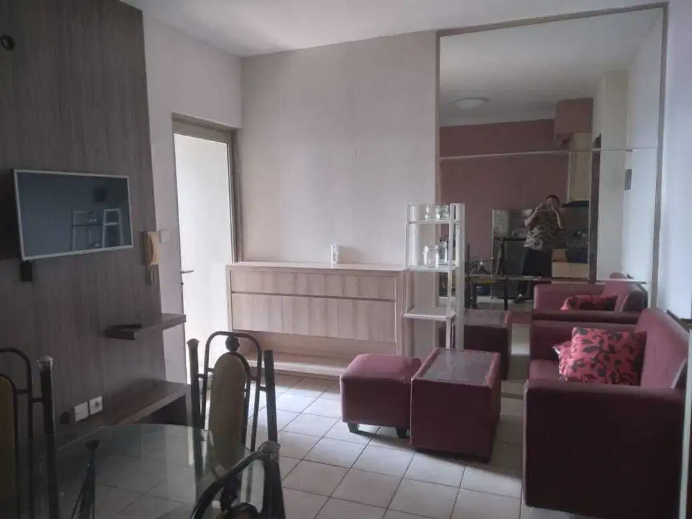 2BR Furnished Apartemen Mediterania Garden 1 - Mall Central Park