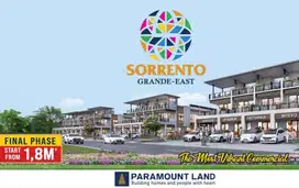 New Launching Ruko Premium SORRENTO GRANDE EAST Gading Serpong