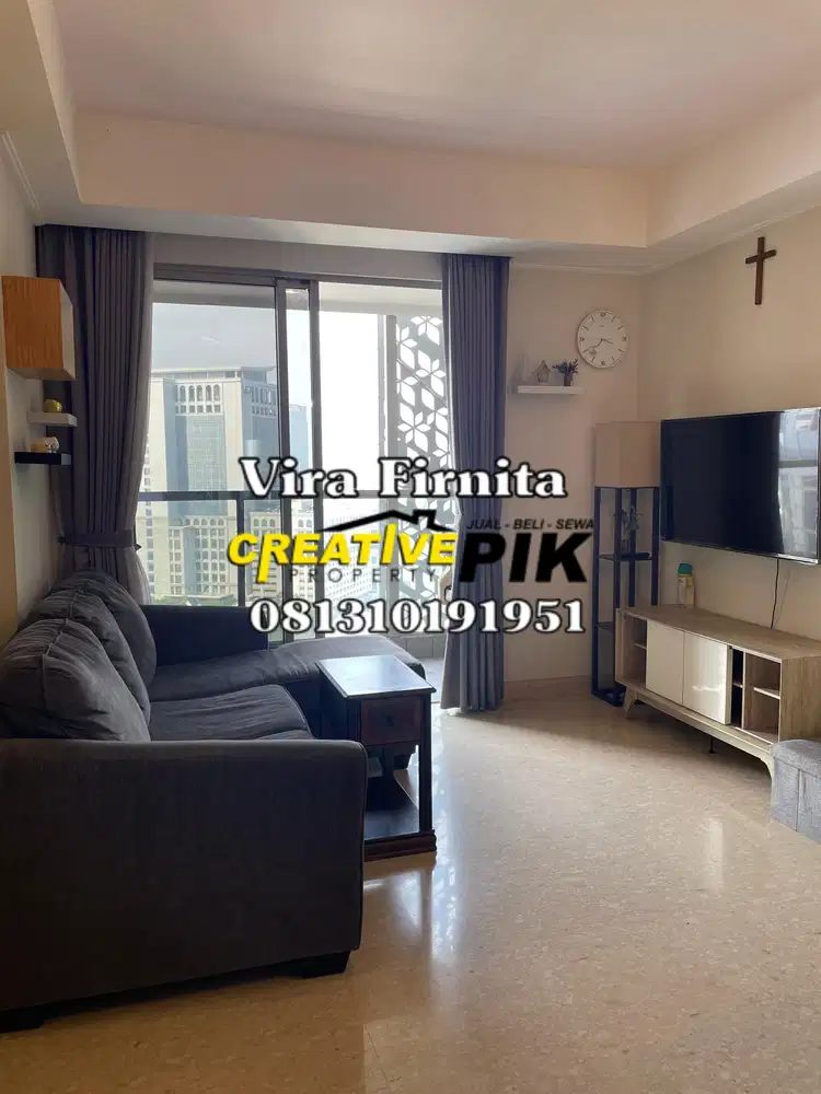 DIJUAL CEPAT HARGA MURAH APARTEMEN 2 BR GOLF COAST PIK VIEW CITY