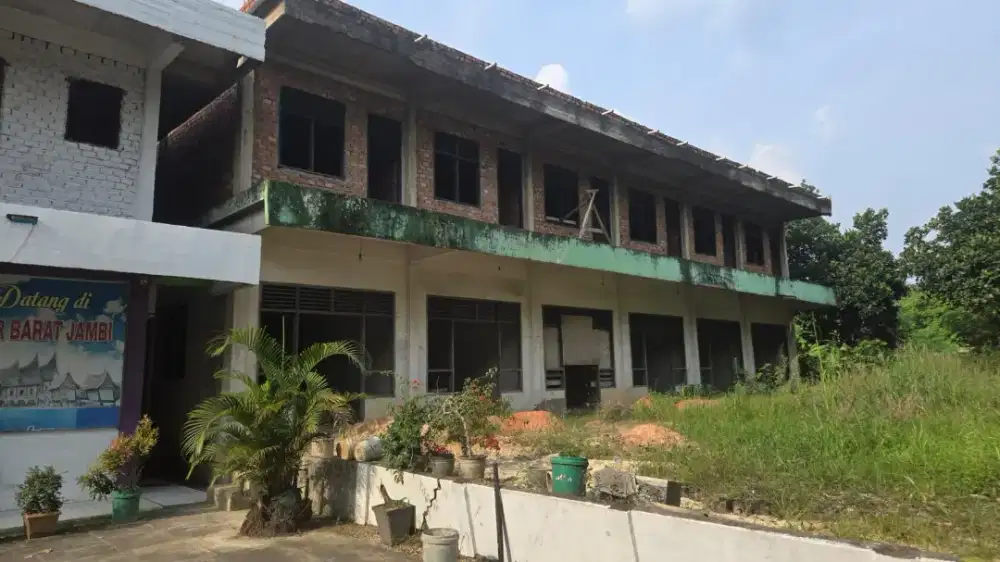 Dijual cepat gedung komersil di Daerah Kenali Asam Bawah Kota Jambi