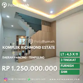 Rumah cantik richmond estate daerah pancing dan krakatau