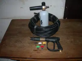 1 paket selang, air jet cleaner dan gun car wash