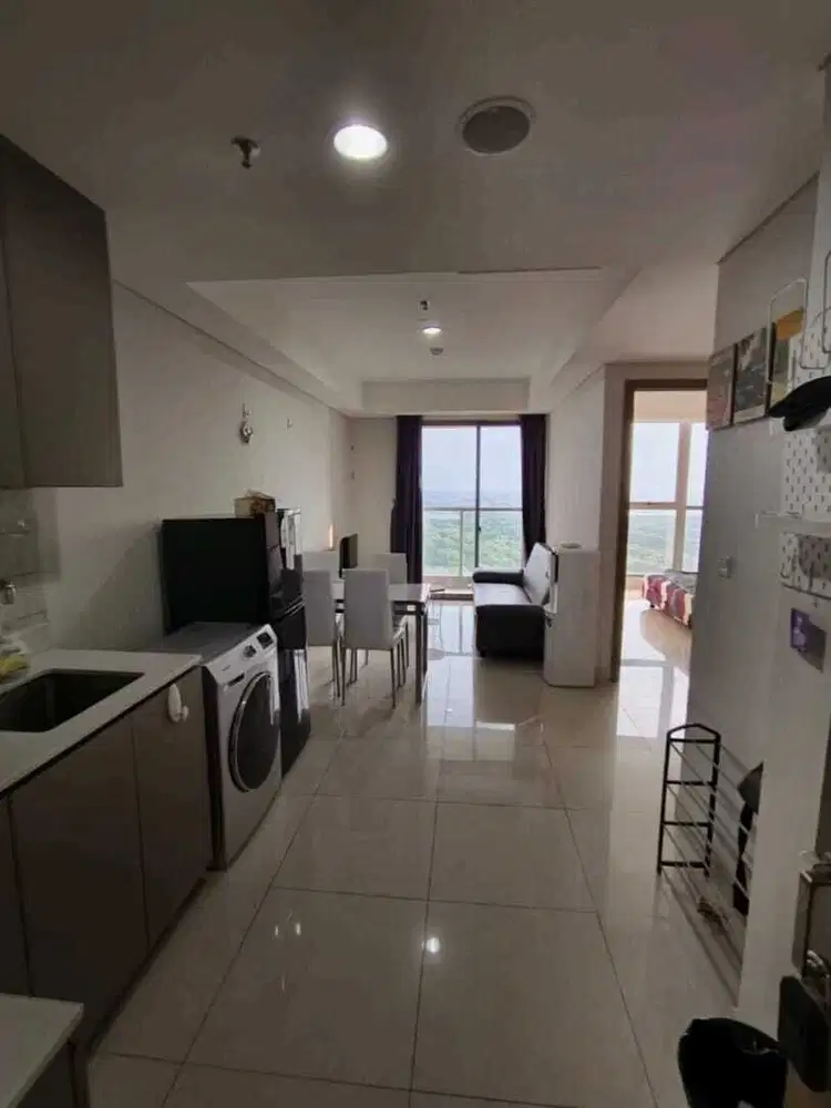 Dijual Apartemen Gold Coast 2 BR Luas 58 m2 Furnish View Mangrove 1.7M