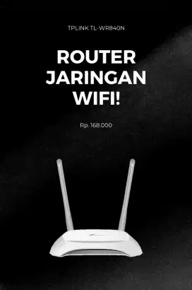 ROUTER TPLINK GARANSI 1 TAHUN
