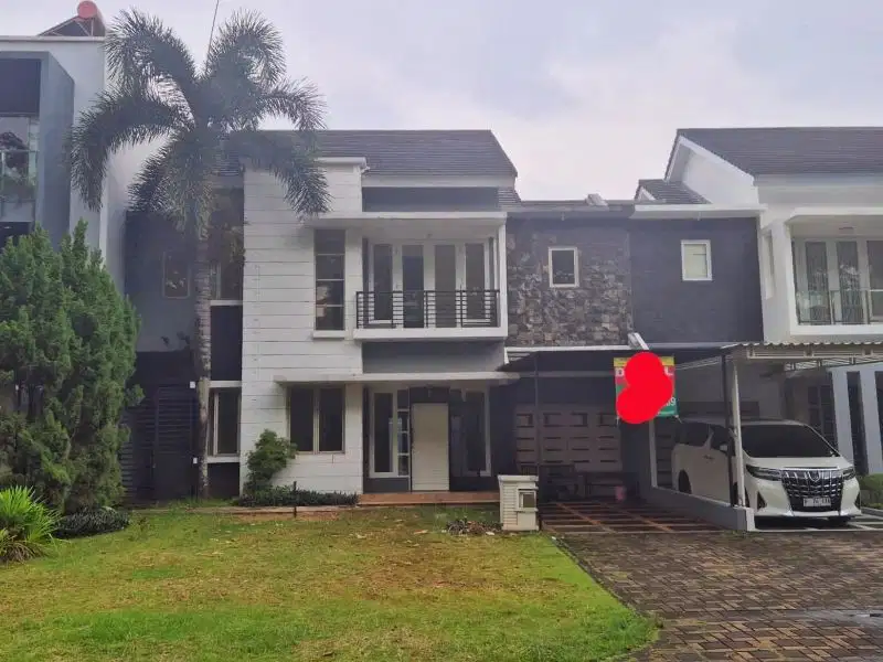 dijual rumah siap huni di boulevard cluster caribbean island