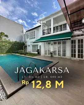 Rumah American Classic Ada Private Pool di Jagakarsa Jakarta Selatan
