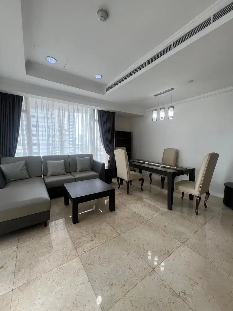 Disewakan Apartemen Istana Sahid Tipe 2 Kamar Tidur Full Furnished