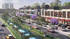 Ruko 2 lantai hadap jalan utama Citra Garden Serpong BSD Tangerang