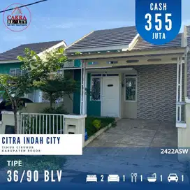 Dijual rumah diCitra Indah City rumah siap huni posisi diboulevard