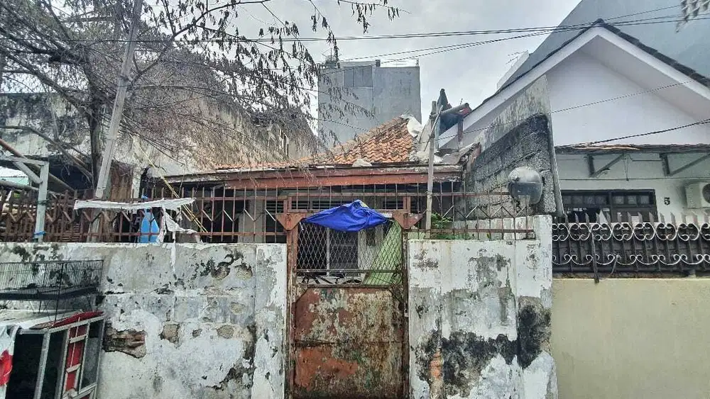 DiJual Rumah Tua Hitung Tanah Daerah Mangga Besar, Jakarta Barat