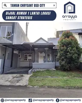 RUMAH CLUSTER TAMAN CHRYSANT BSD .GLB137.