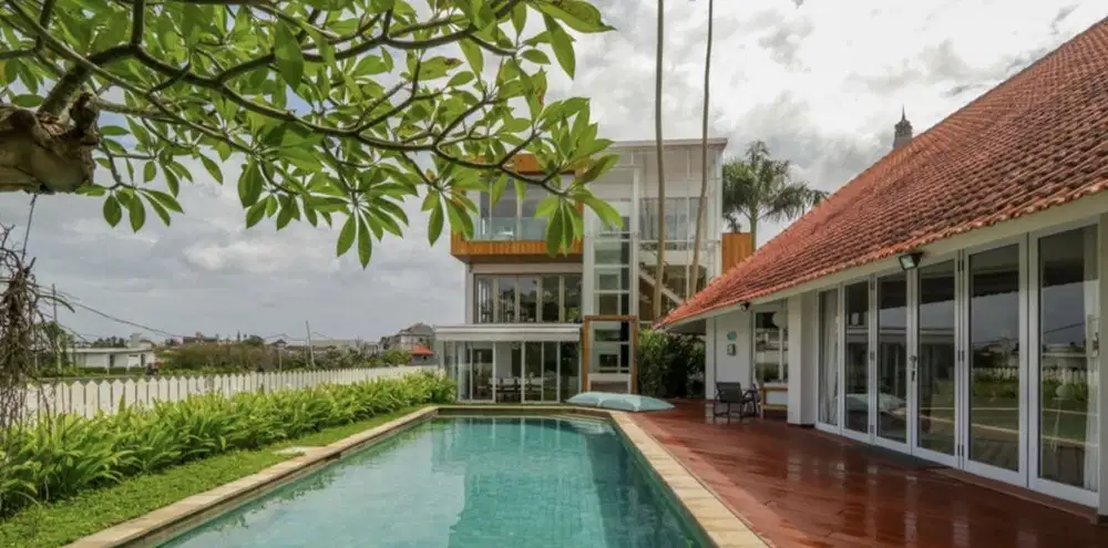Villa view sawah berawa canggu