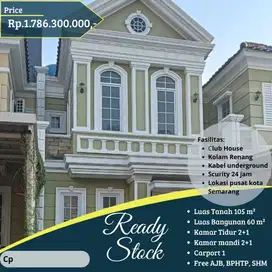 JUAL RUMAH DI SIMONGAN, PARAMOUNT VILLAGE SEMARANG