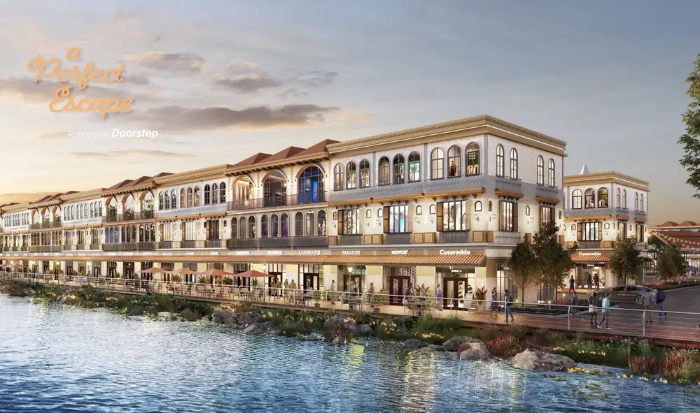 Rukan 2 Lantai The Heritage Shophouses di PIK 2
