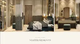 Rumah 3 lantai konsep modern luxury Lavia Living di Jakarta Barat