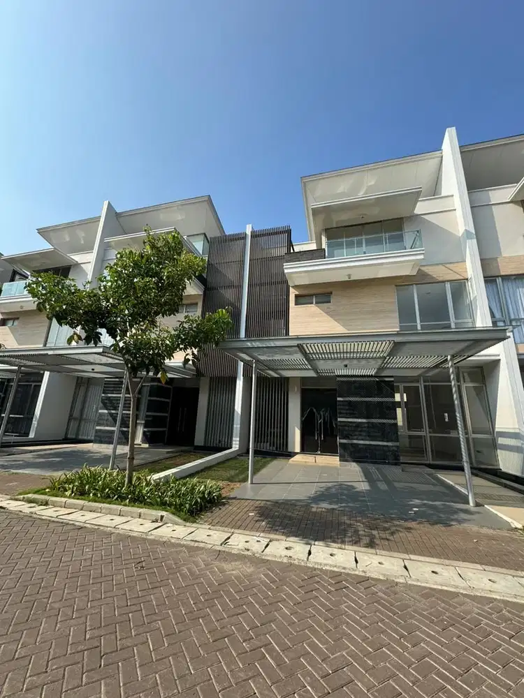 Jual Rumah Golf Island PIK 10x20 Type Basil 3 Lantai View Golf