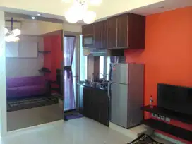 disewakan apartemen green lake sunter,2BR furnish lengkap,view laut