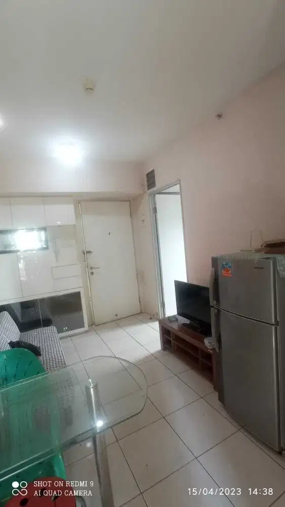 Apartemen Greenbay Pluit 2BR Kondisi Semi Furnished Uk. 35 M2